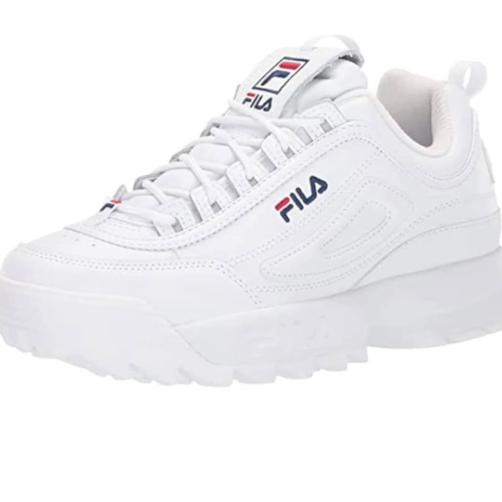 White Fila size 6
